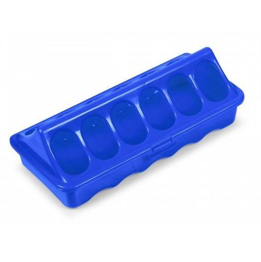 Agrihealth: Poultry Feeder For Chicks (Blue) 20cm