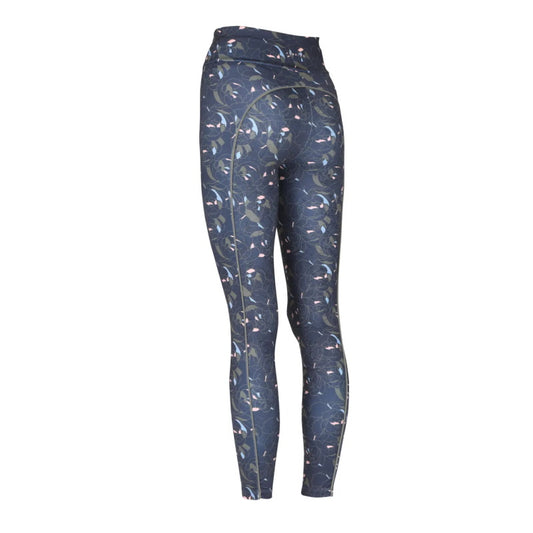 Aubrion Sculpt Linear Riding Tights Peony