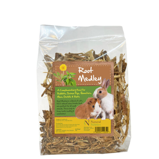 Natural Nibbles: Chew Treat Bag Root Medley 80gm