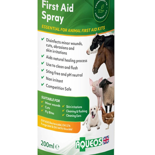 Aqueos: First Aid Spray 200ml