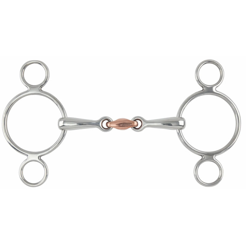 Two Ring, Copper Lozenge Gag: S/Steel