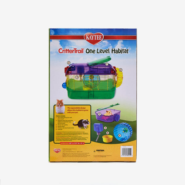 Kaytee: Critter Trail One Level Habitat 16x10.5x11
