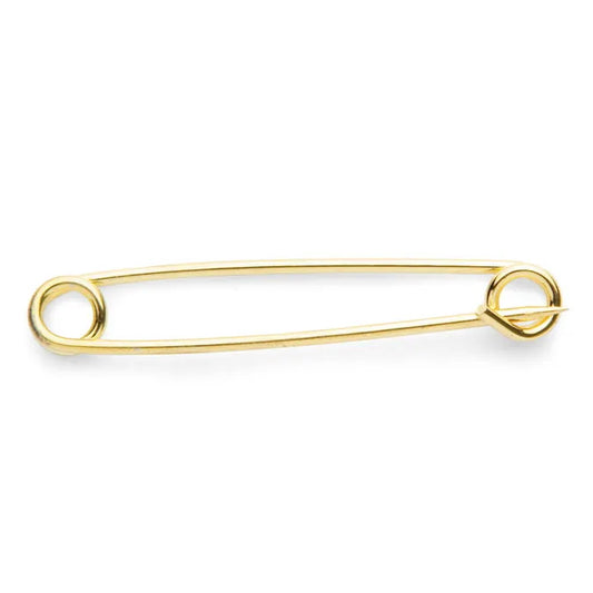 Plain Gold Plated Stock Pin: Gold
