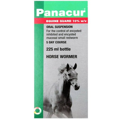 Panacur: Guard Horse Wormer Inc Syringe 225ml
