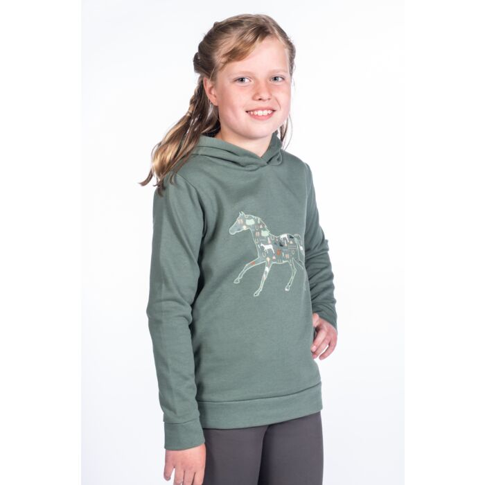 HKM Judy Hoody Green Horse Print