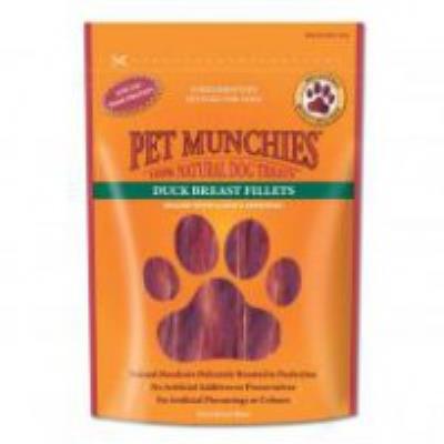 Pet Munchies: Duck Breast Fillet Treat 80gm