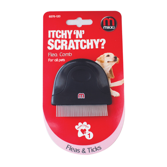 Mikki: Compact Flea Comb