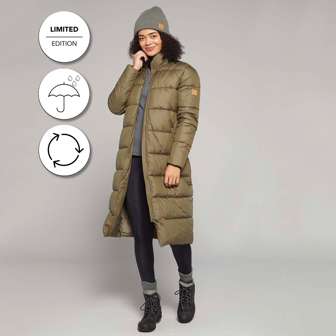 Toggi Elevation Padded Khaki Coat