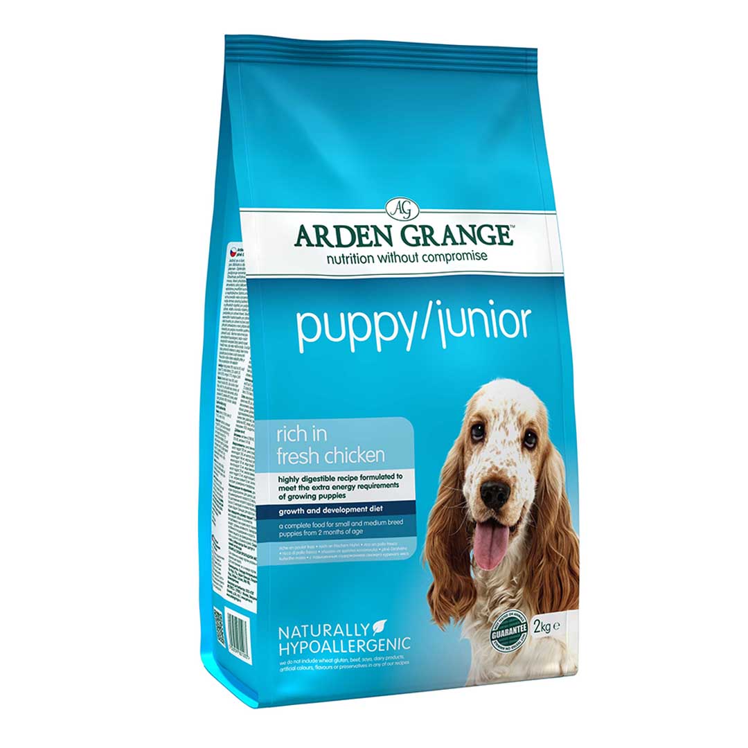 Arden Grange: Puppy/Junior Chicken 12kg
