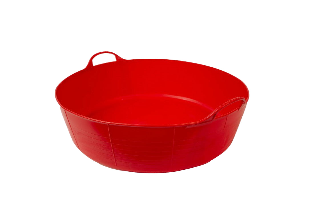 Red Gorilla Flexible Tub Large Shallow 35ltr