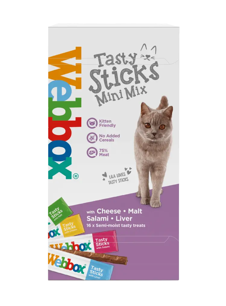 Webbox: Tasty Cat Sticks Mini Mix 16