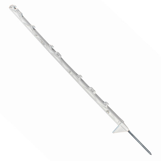Fenceman: Electric Fencing Poly Post White 90cm 10''s