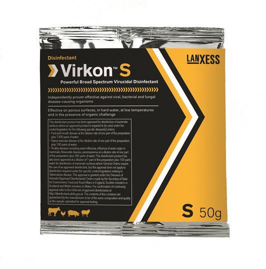 Virkon S: Sachet 50gm