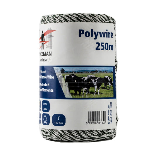 Fenceman: Polywire 3 Strand x 250m