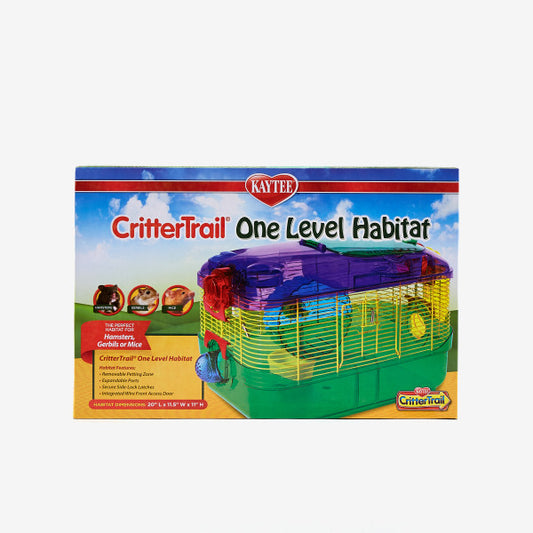 Kaytee: Critter Trail One Level Habitat 16x10.5x11
