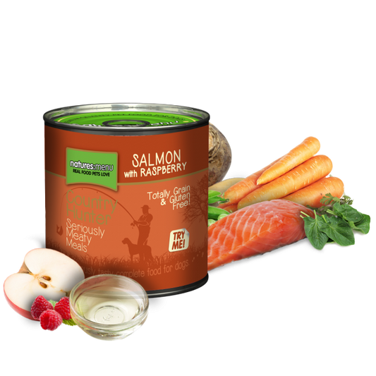 Natures Menu: C''Hunter Salmon & Raspberry 600gm