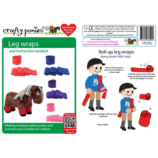 Crafty Pony Fleece Leg Wraps