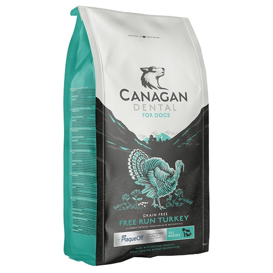 Canagan: Turkey Dental For Dogs 12kg