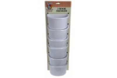 Hatchwells: White Plastic 2 Hook Drinker Medium
