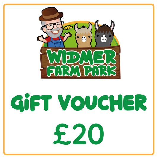 Gift Voucher For Use At Widmer Farm Park £20