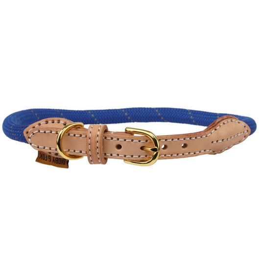Digby & Fox Reflective Dog Collar Blue