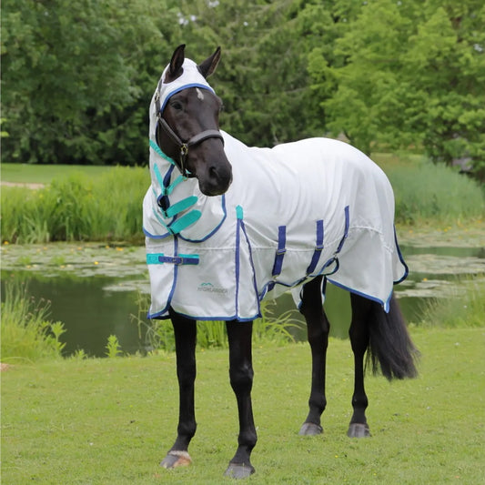 Shires Sweet-Itch Combo: White