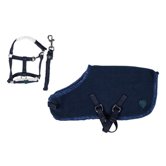 HKM Cuddle Pony Starter Set: Deep Blue