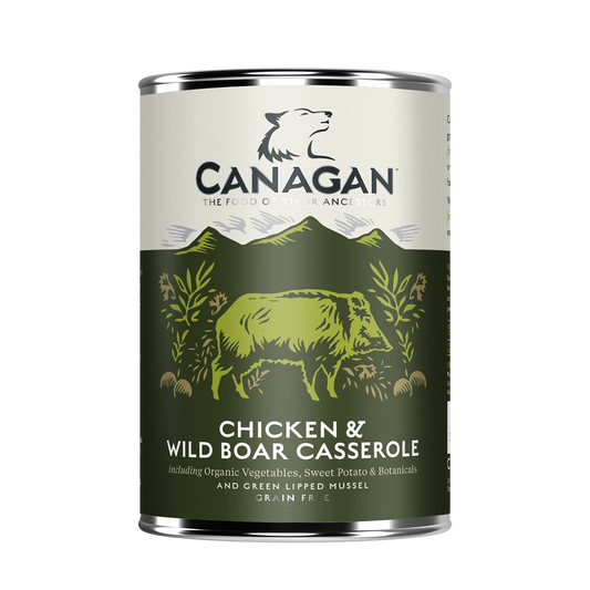 Canagan: Chicken & Wild Boar Casserole 400gm