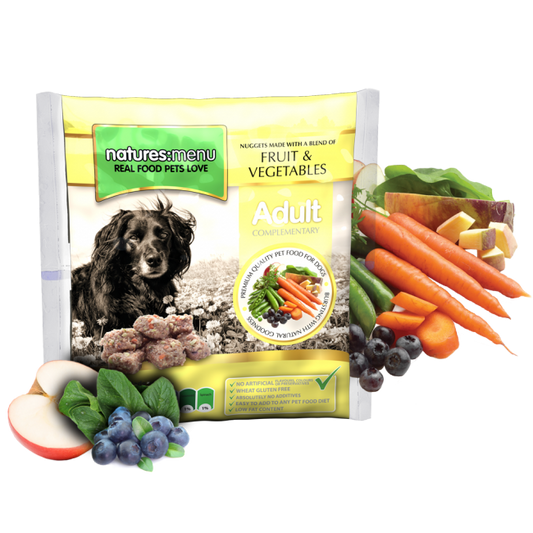 Natures Menu: Fruit & Veg Nuggets 1kg