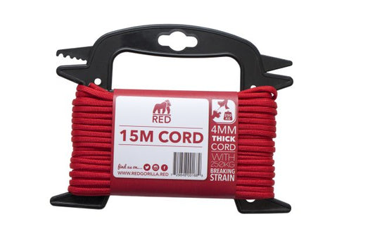 Red Gorilla: Diamond Braid Cord 4mm x 15m