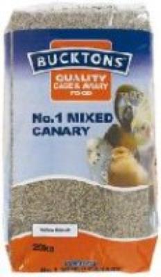 Buckton: No.1 Canary Mixed Seed & Yellow Biscuit 20kg