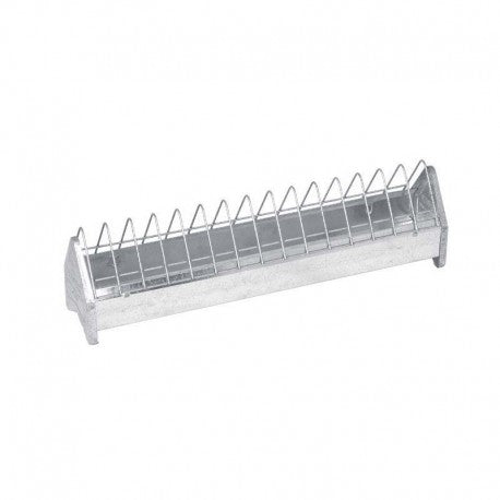Agrihealth: Poultry Feeder For 1st Age Chicks Metal & Narrow Grille 50cm