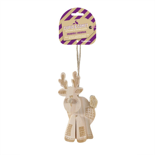 Rosewood Christmas Patchwork Reindeer Gnaw