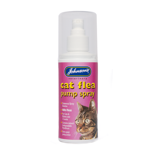 Johnsons: Pump Cat Flea Spray 100ml