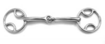 Bradoon With Loop Rings: S/Steel