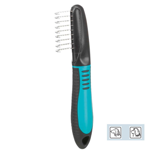 Trixie: Fur Detangler Serrated Edge Plastic/Metal 18cm