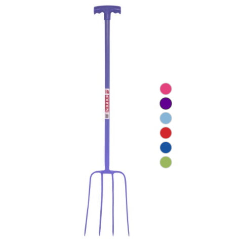 Red Gorilla: Manure Fork 4 Prong T Handle