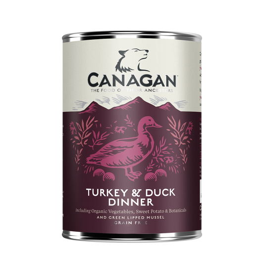 Canagan: Turkey & Duck Dinner 400gm