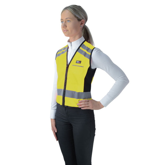 Hy Viz Waistcoat Please Pass Wide & Slow Yellow/Black