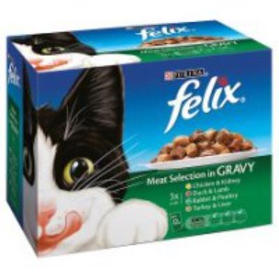 Felix Pouch Gravy Selection 12  x 100g