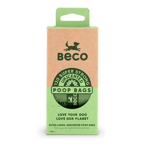 Beco: Unscented Degradable Poop Bags 120''s
