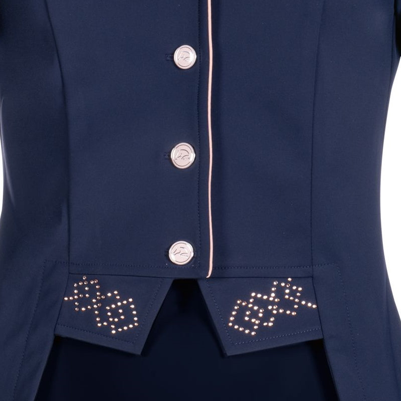 HKM Audrey Deep Blue Short Tail Jacket