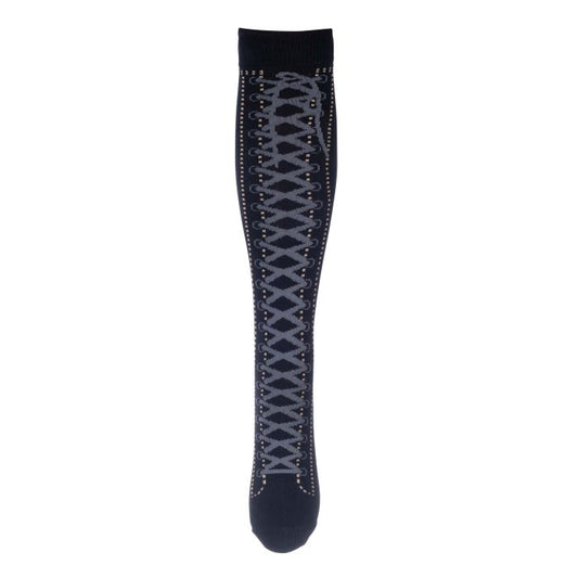HKM Hobby Riding Socks: Black