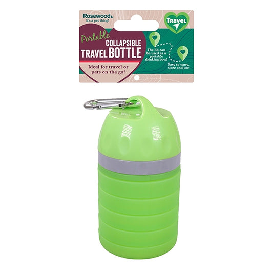 Rosewood: Portable Collapsible Travel Bottle
