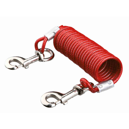 Trixie: Premium H-harness Med-Lge 52-75cm x 20mm Red