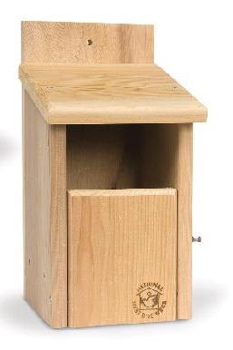 The Official Wooden Open Front Robin Nest Box