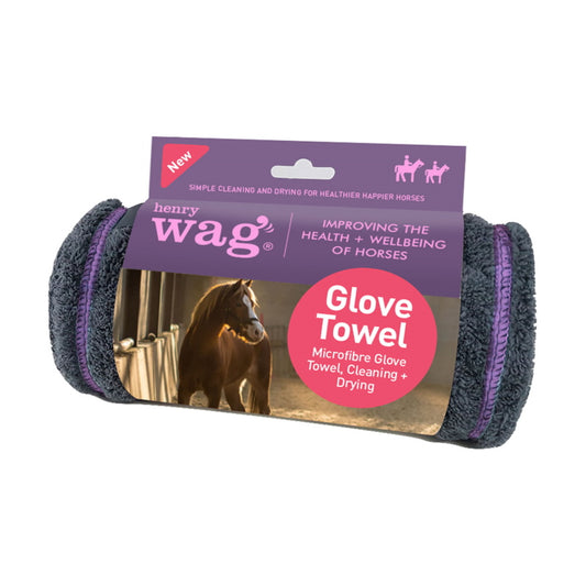 Henry Wag: Microfibre Equine Microfibre Glove Towel