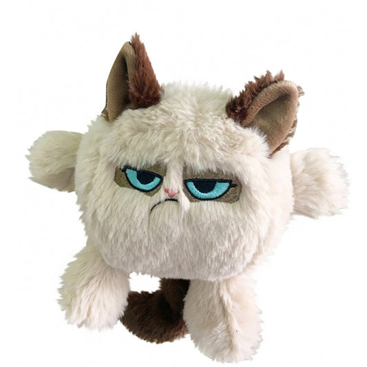 Rosewood: Grumpy Cat Head Dog Toy
