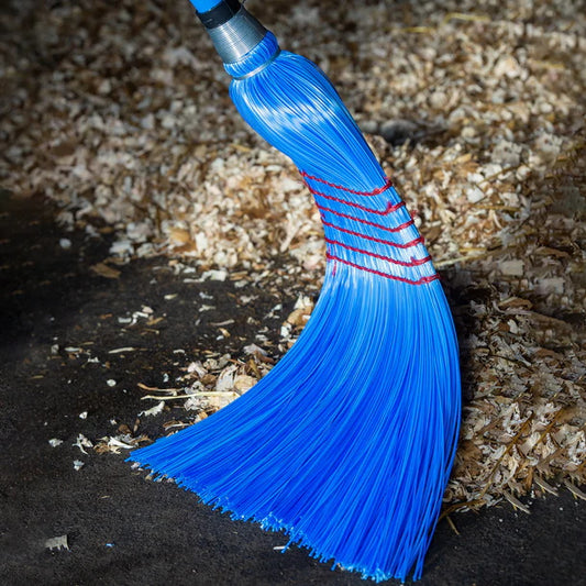 Red Gorilla: Deluxe Polypropylene Broom Large Blue