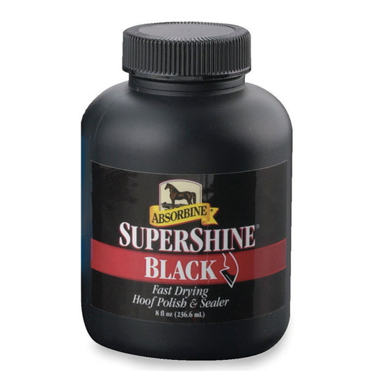 Absorbine SuperShine Hoof Polish Black 237ml